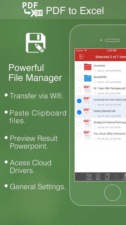PDF to Excel Pro - Convert PDF to Excel Converter