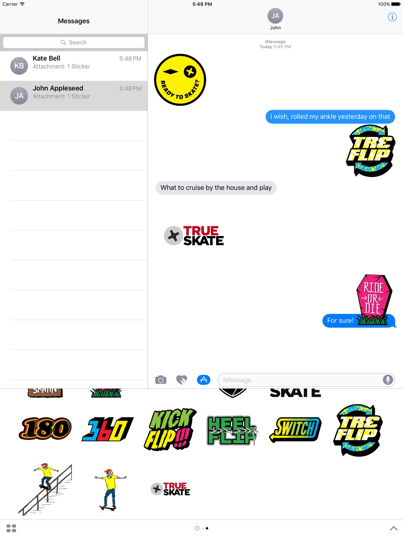 Screenshot 10 of True Skate Stickers