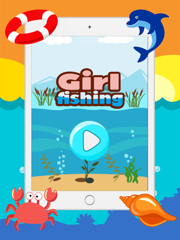 Screenshot #4 pour Girl Fishing - jeux pour enfants facile