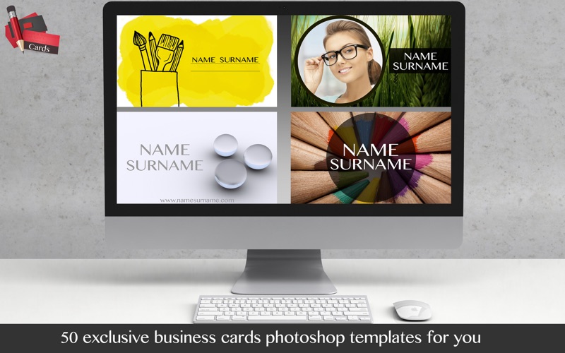 Screenshot #1 pour Business Card Templates