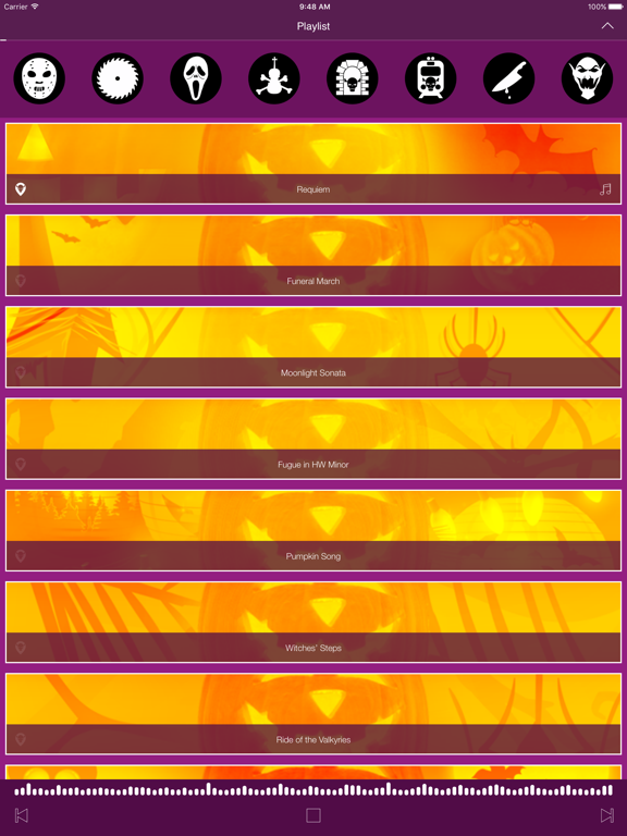 Screenshot #5 pour Musique et Photo Effrayante - Halloween Motifs