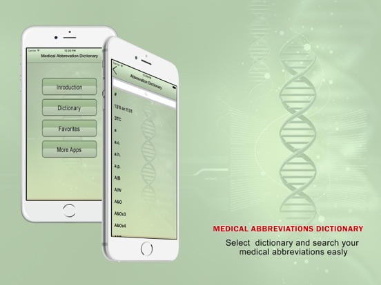 Screenshot #5 pour Medical Abbrevation Dictionary Offline
