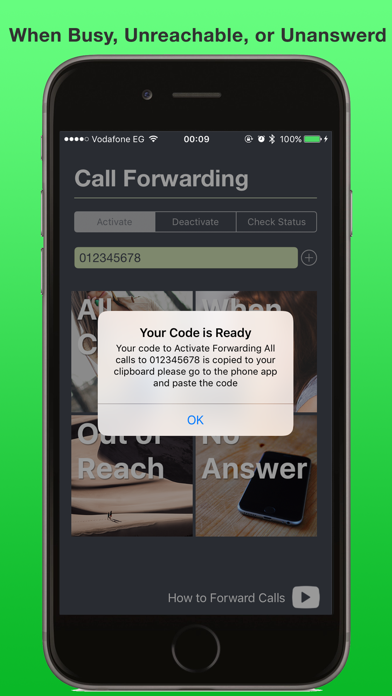 Screenshot #2 pour Call Forwarding
