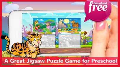 Screenshot #3 pour Animals Jigsaw Puzzles Fun Games Free For Toddlers