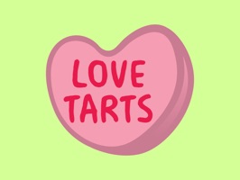 Send the person you love a sweet candy treat with these LoveTarts