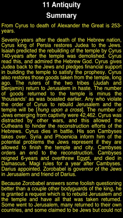 Summary Flavius Josephus (part 3)