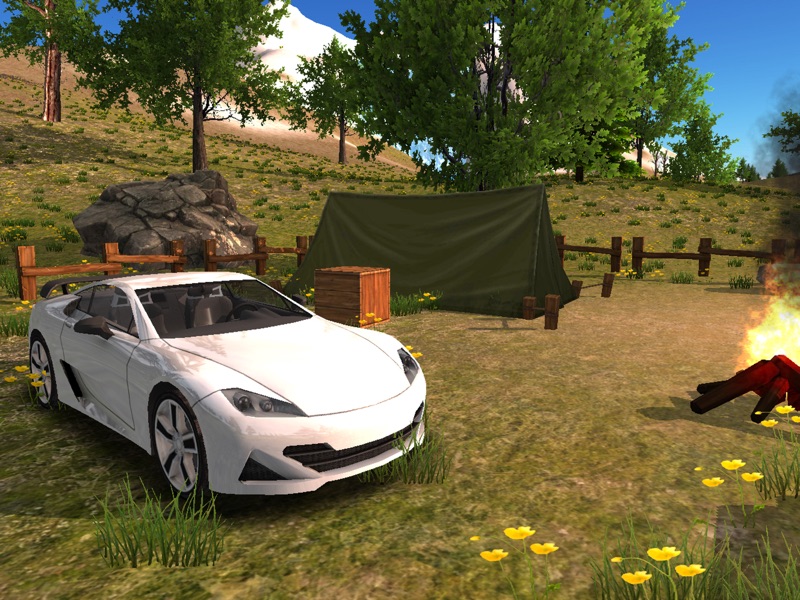 Offroad 4x4 car driving Mountain screenshot 10