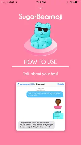 Game screenshot SugarBearmoji apk