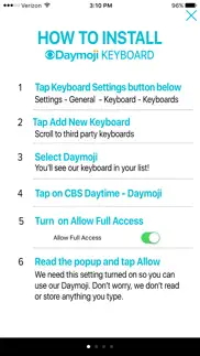 How to cancel & delete cbs daytime daymoji keyboard 2