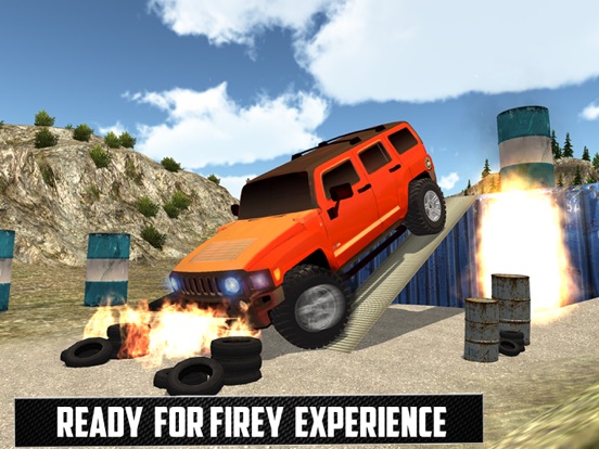 Offraod Hummer Jeep GT Racing Stunts iPad screenshot