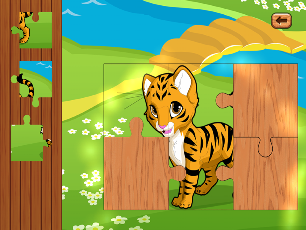 Baby Games & Animal jigsaw cat puzzles for toddler screenshot 6