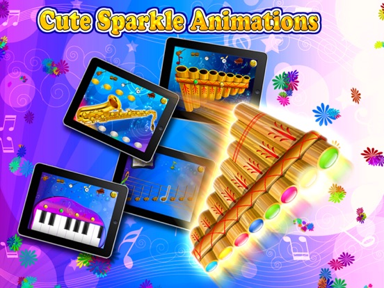 Music Sparkles iPad app afbeelding 2
