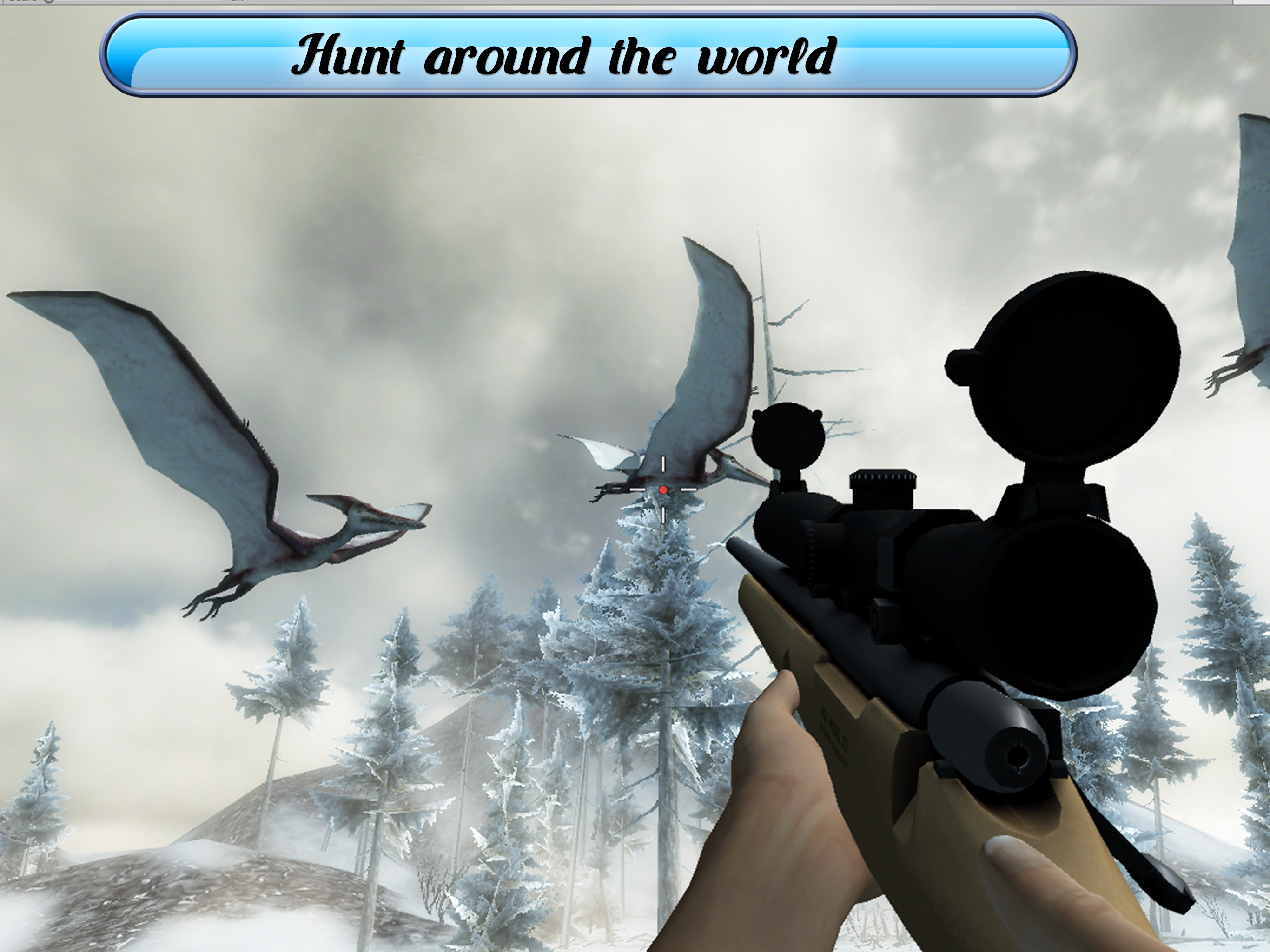 Jurassic Dinosaur Hunter : Ice Age Challenge 2017 screenshot 6