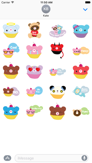 Beary Sweet Stickers(圖2)-速報App