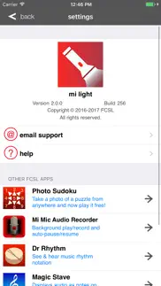 mi light led flashlight and strobe iPhone Captures Décran 2