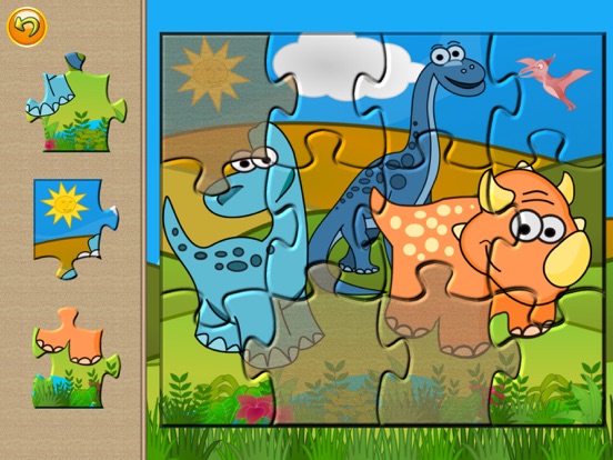 My baby first dino: dinosaur puzzle game for kids screenshot 4