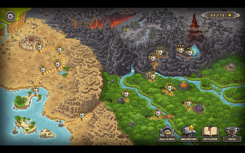 Screenshot #1 pour Kingdom Rush Frontiers HD