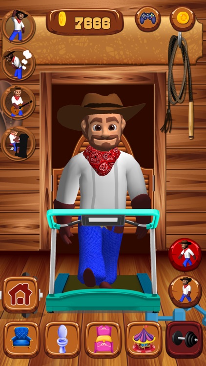 Talking Cowboy Game screenshot-4