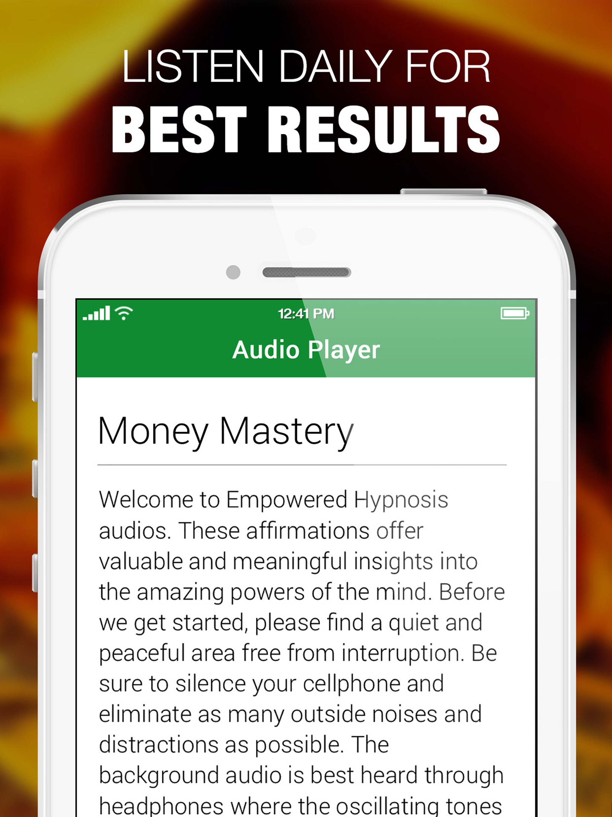 Hypnosis for Money and Career