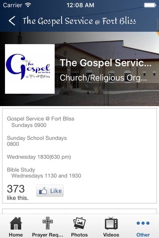The Gospel Service at Fort Bliss screenshot 3