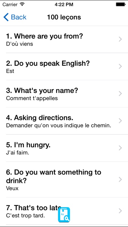 English Study for French - Apprendre l'anglais screenshot-3