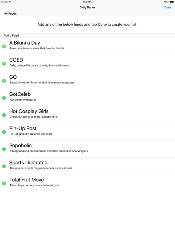 Screenshot #4 for Daily Babes