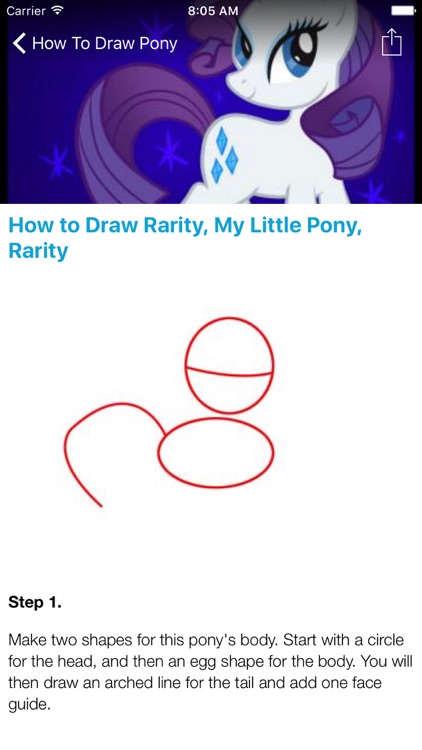 How To Draw Pony - 100% FREE
