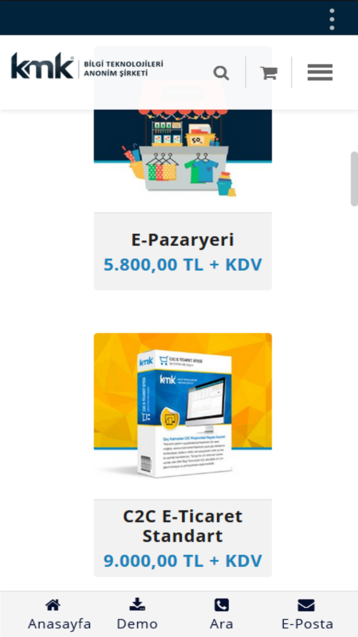 Kmk Bilgi Teknolojileri A.Ş.