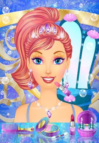 Ice Princess Mermaid: Girl Makeup & Dress Up Games screenshot 3