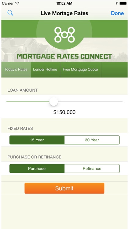 Mortgage Connect Rates - Live Mortgage Rates