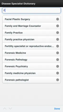 Game screenshot Disease Specialist Dictionary hack