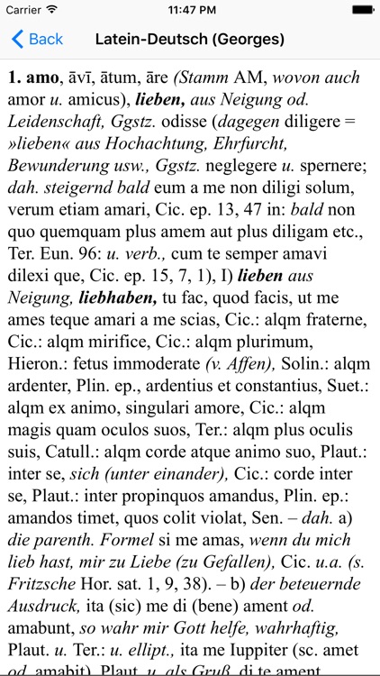 Latein-Deutsch (Georges)