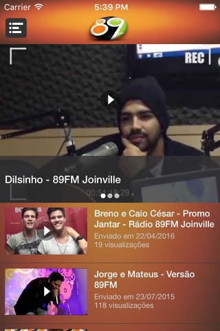 Rádio 89FM screenshot 3