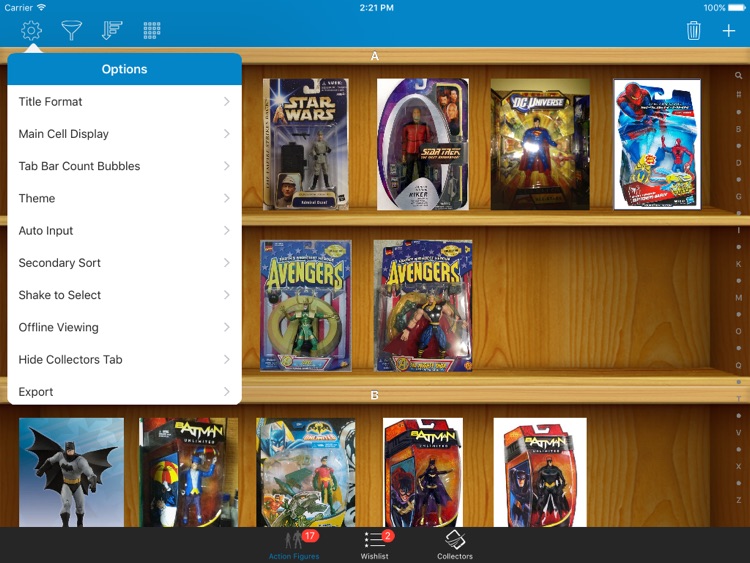 Action Figures Toys Collector for iPad screenshot-4