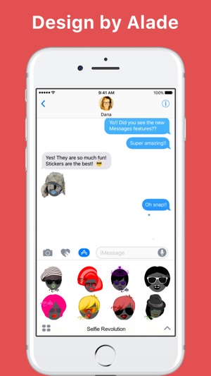 Selfie Revolution stickers by Alade Expressions(圖1)-速報App