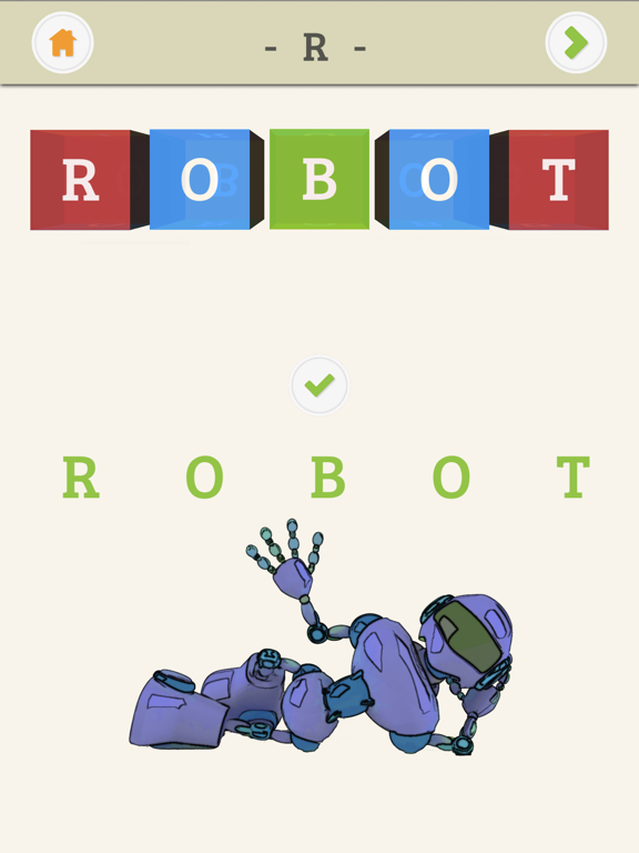 Screenshot #4 pour Alphabet for Kids - Learn with Cubes