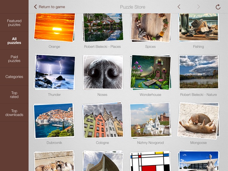 1000 Jigsaw Puzzles - real jigsaw in your hands!
