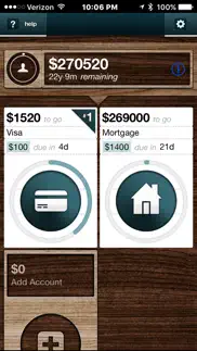 debt snowball+ iphone screenshot 1