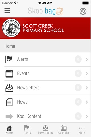 Scott Creek Primary School - Skoolbag screenshot 2