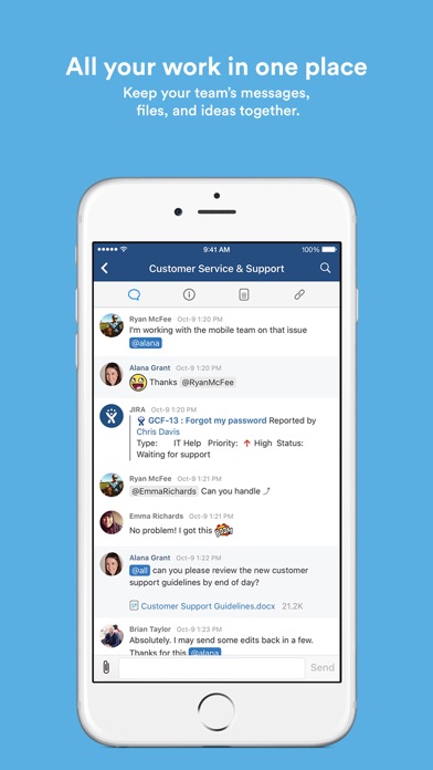 HipChat – Group chat for teams & business Screenshot