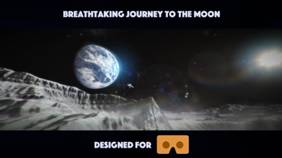 VR Space - Experience Moon on Google Cardboard Screenshot