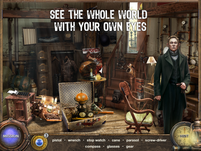 ‎Around The World in 80 Days - Hidden Object Games Screenshot