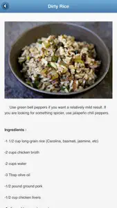 Rice Recipes Yummy screenshot #2 for iPhone