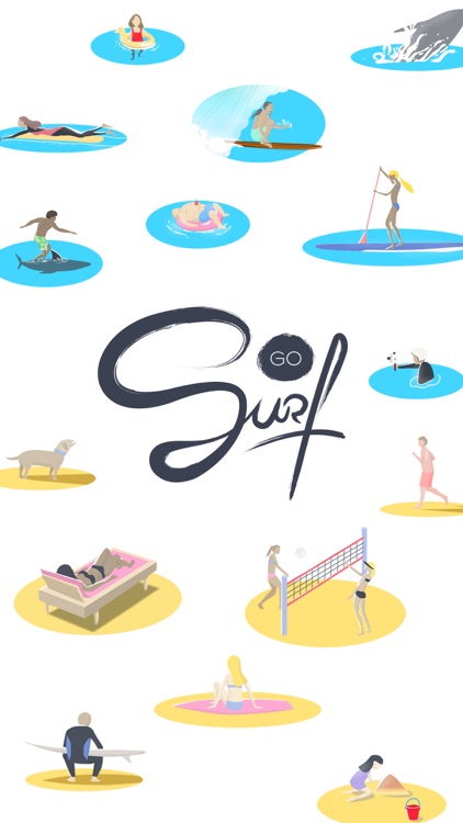 Go Surf Stickers - Surf and Beach Lifestyle