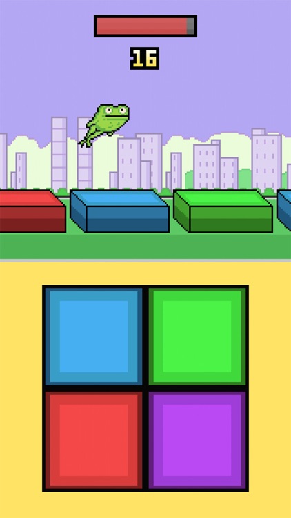 Frog Color Hop - frog jump game