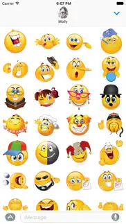 funny emojis for imessage - simply hilarious iphone screenshot 2