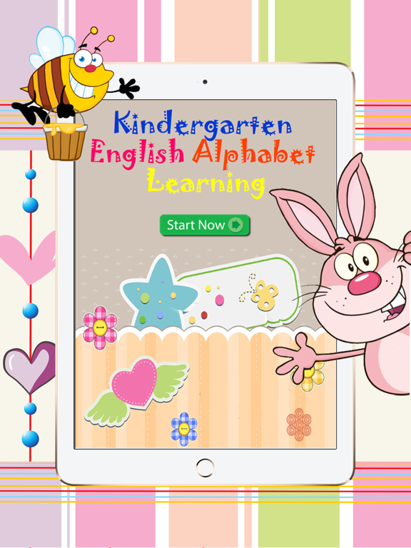 1st Grade ABC Letter Recognition Flashcards Online iPad screenshot