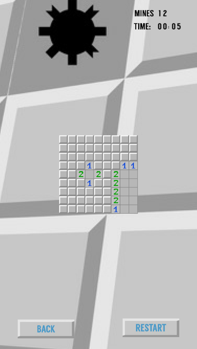 Screenshot #2 pour Minesweeper - classic arcade game of all times