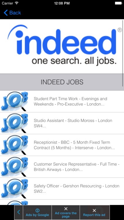 London Jobs Search