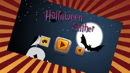 rolling halloween snake and worm slither dot eater iphone screenshot 1